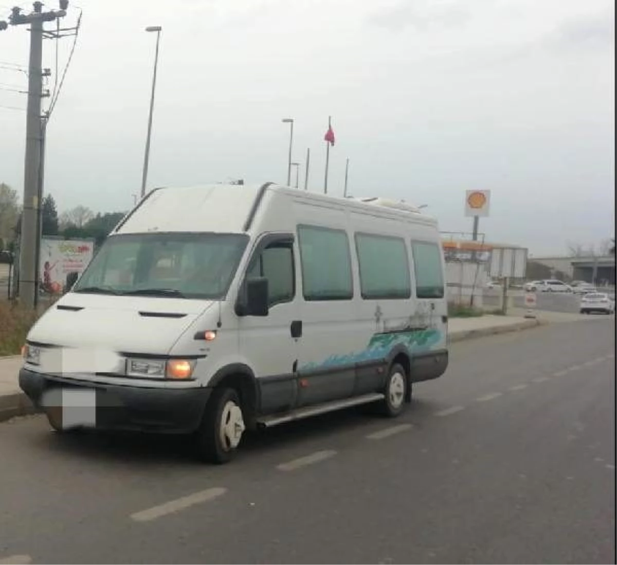 İkiz plakayla servis minibüsçülüğüne 8 bin 960 lira ceza