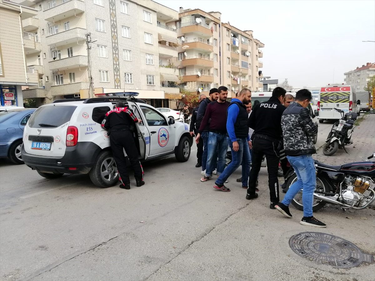İnegöl\'de çalınan motosiklet yol kenarına terk edildi