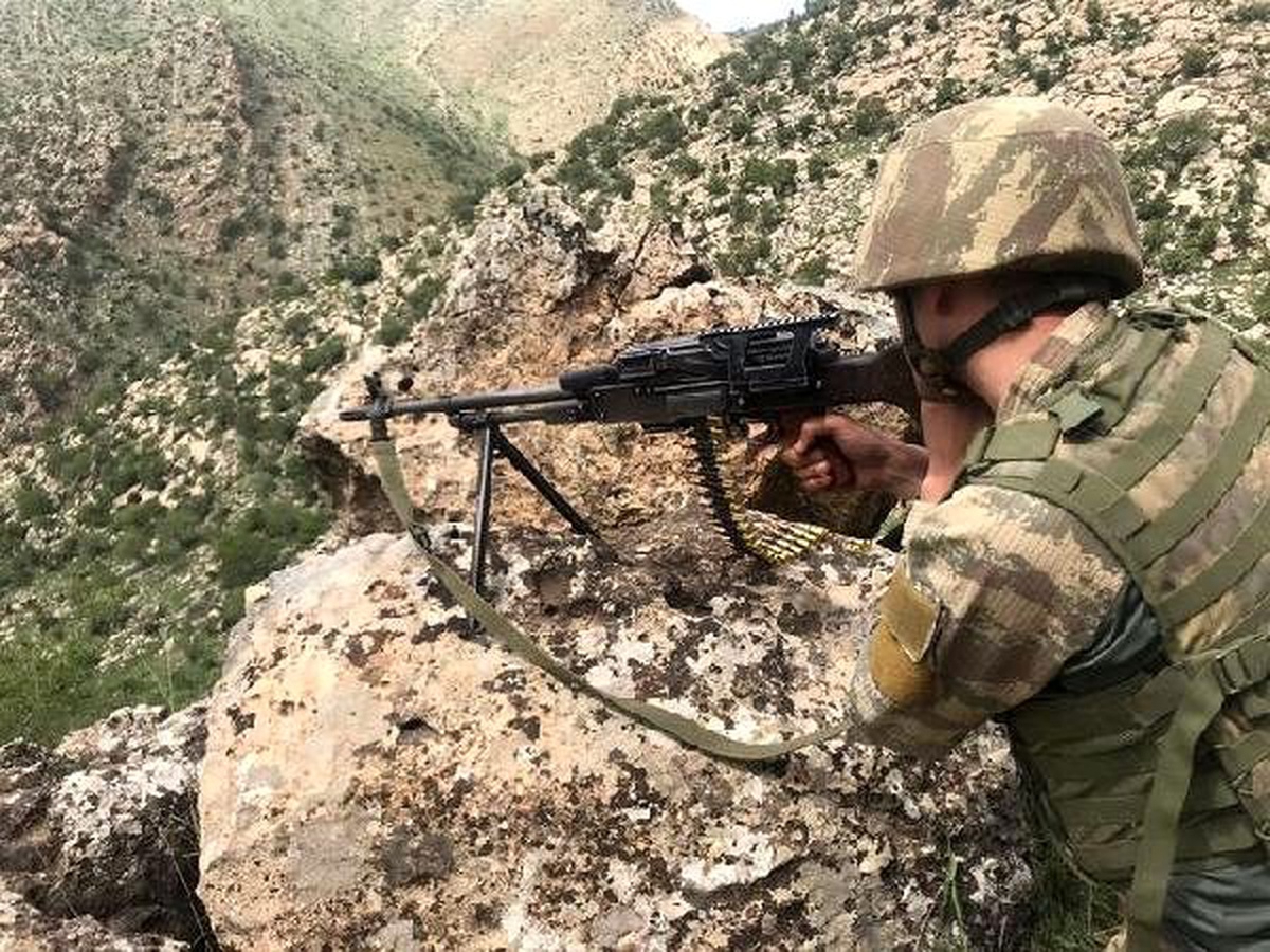Irak\'ın kuzeyinde 8 terörist etkisiz hale getirildi