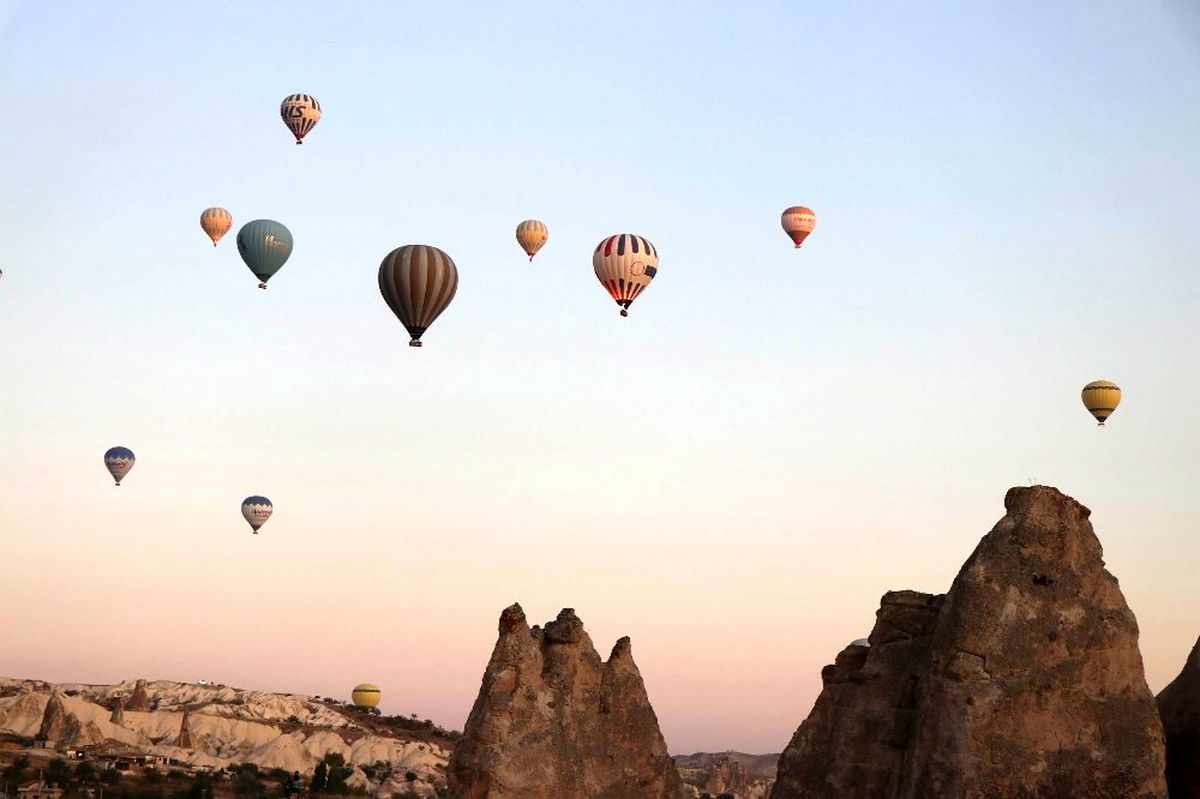 Kapadokya\'da balon turları yine iptal edildi