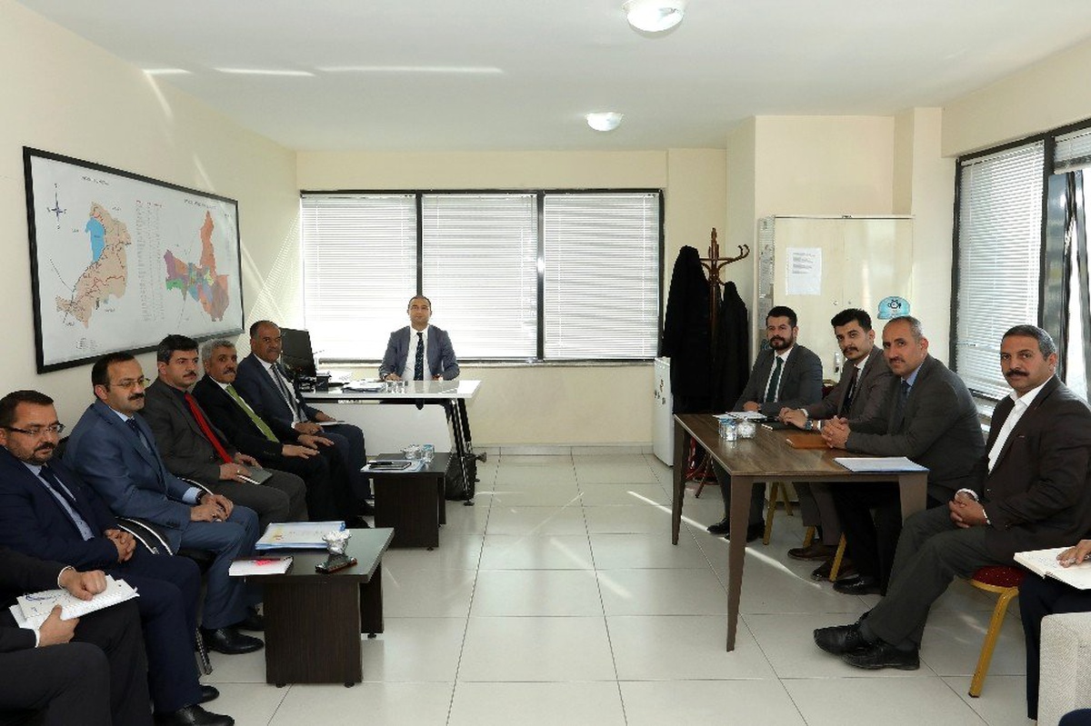 Kaymakam Aslan, birim müdürleriyle bir araya geldi