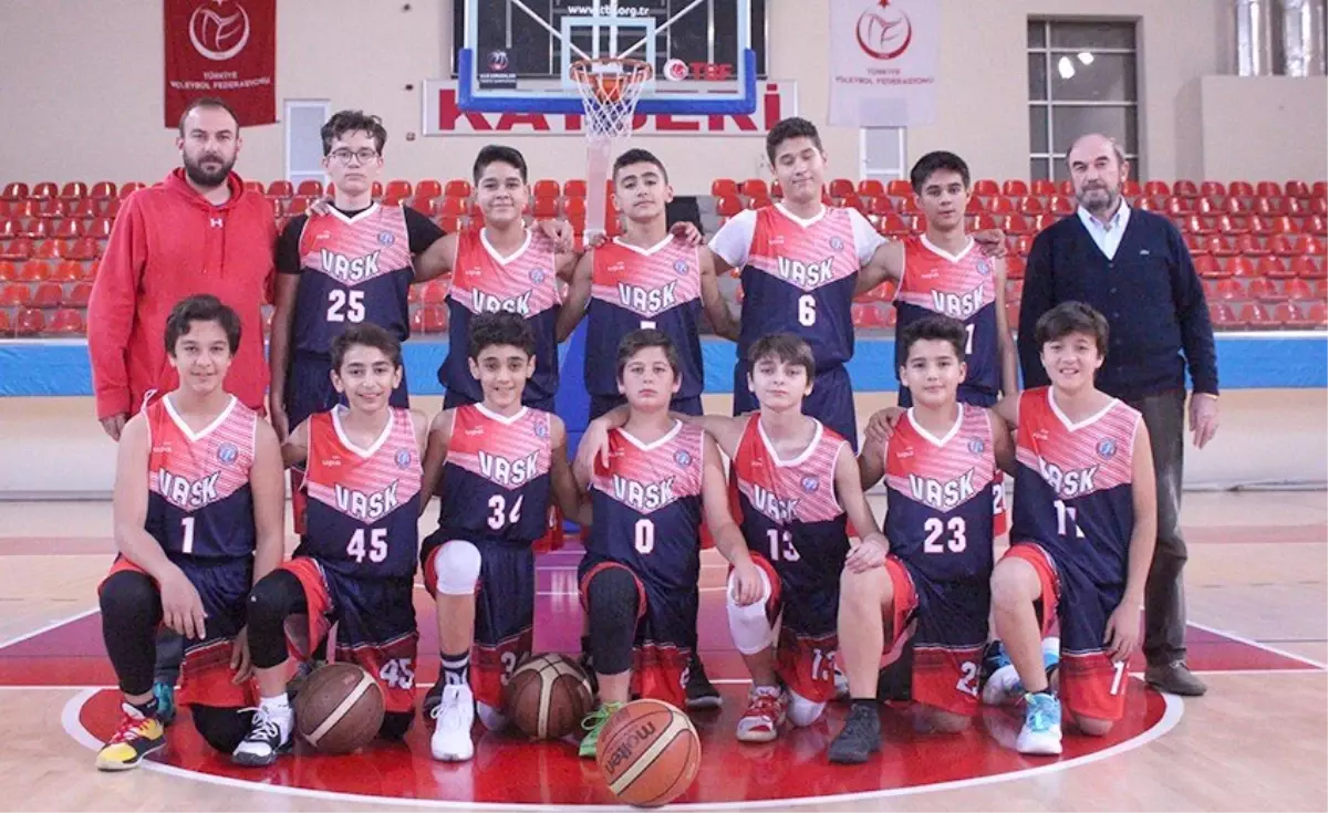 Kayseri U-14 Erkekler Basketbol Ligi: Kayseri Spor A.Ş.- Adigespor: 45-13