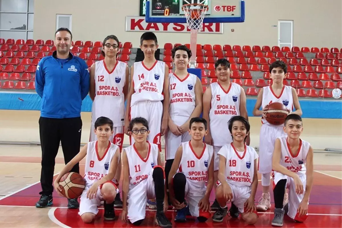 Kayseri U-14 Erkekler Basketbol Ligi: Volkan Aksoyak Spor-TED Koleji: 78-30