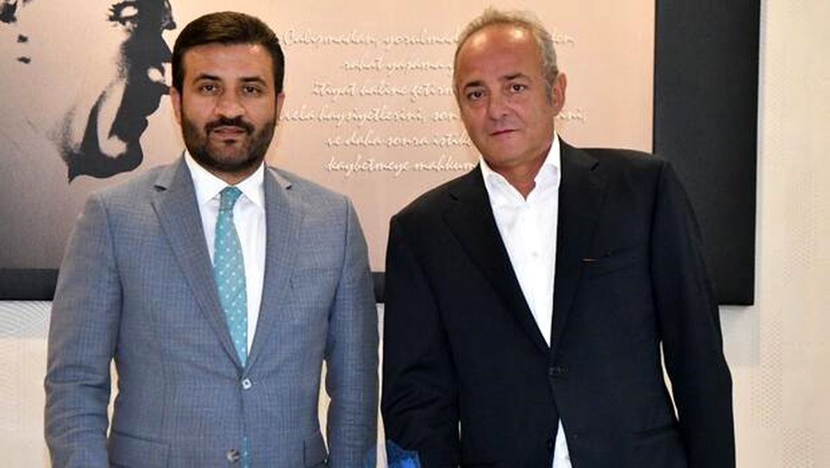 Murat Cavcav\'dan Fatih Mert\'e "hayırlı olsun" ziyareti