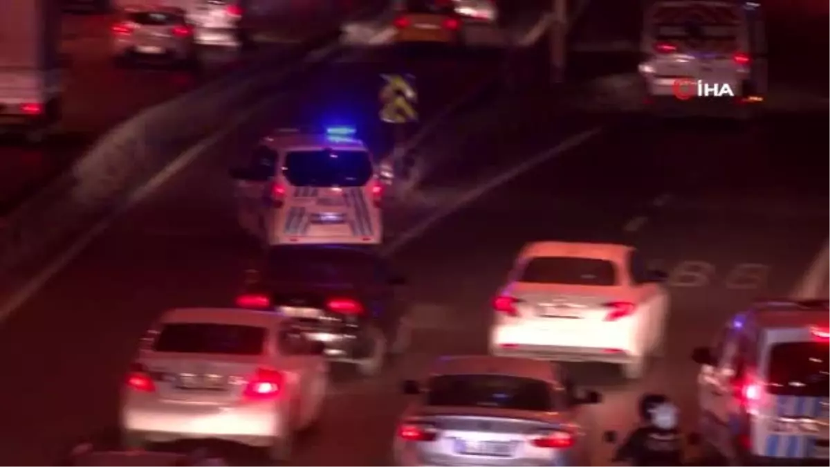 Polisten kaçan şahıs, metrobüs yolunda izini kaybettirdi