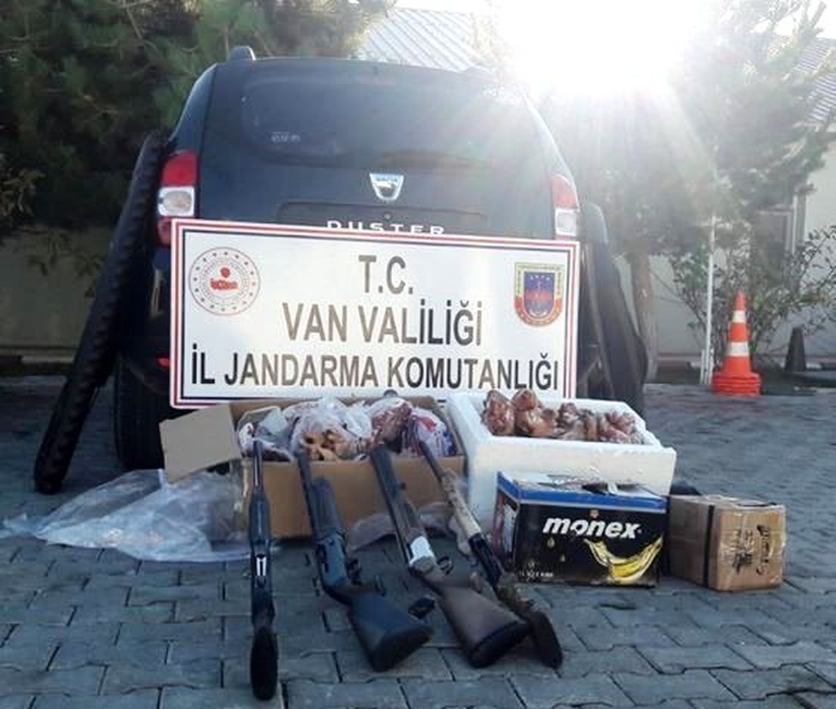 Van\'da kaçak avcılara 18 bin 376 liralık ceza