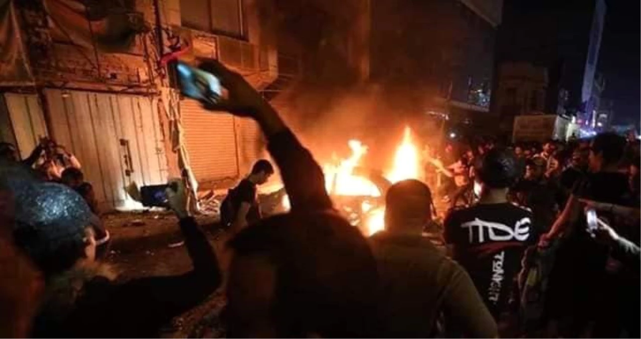 Bağdat\'ta Tahrir Meydanı\'nda meydana gelen patlamada 4 kişi öldü, 20 kişi yaralandı