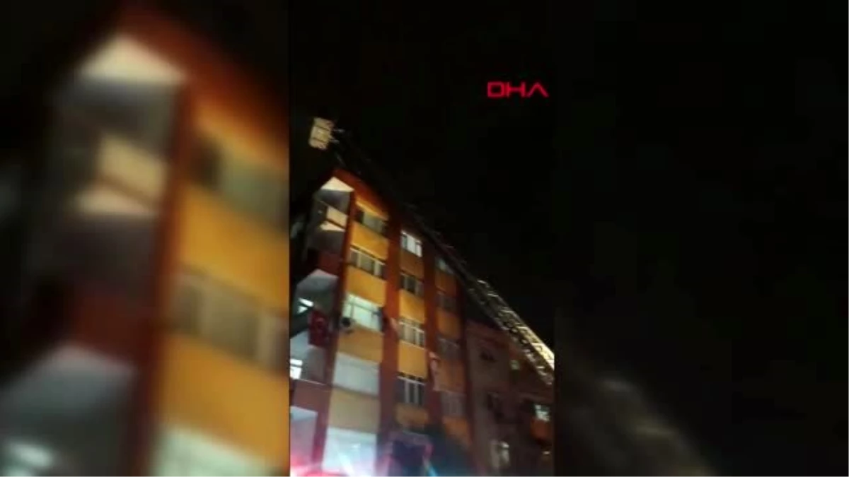 Bahçelievler\'de bir apartmanda yangın çıktı; 5 kişi dumandan etkilendi