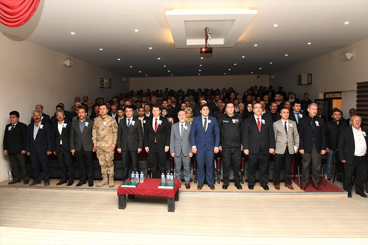Çatak\'ta "Peygamberimiz ve Aile" konulu panel