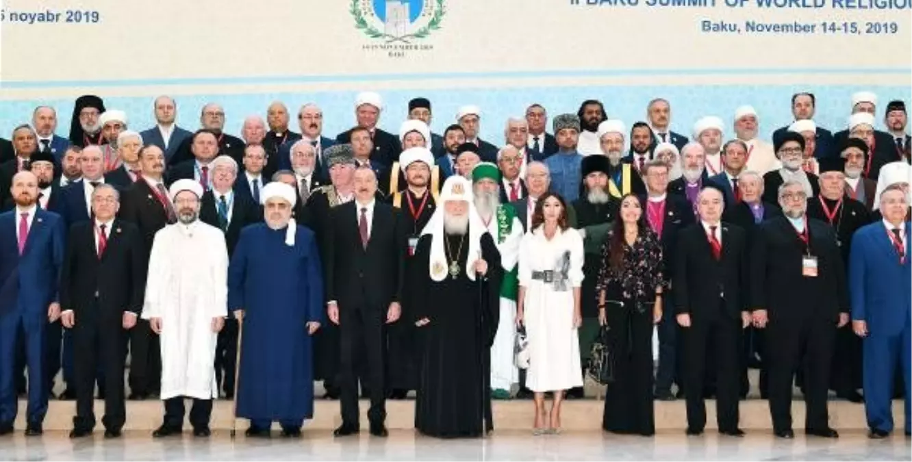 Diyanet İşleri Başkanı Erbaş, Dünya Dini Liderleri Bakü Zirvesi\'ne katıldı