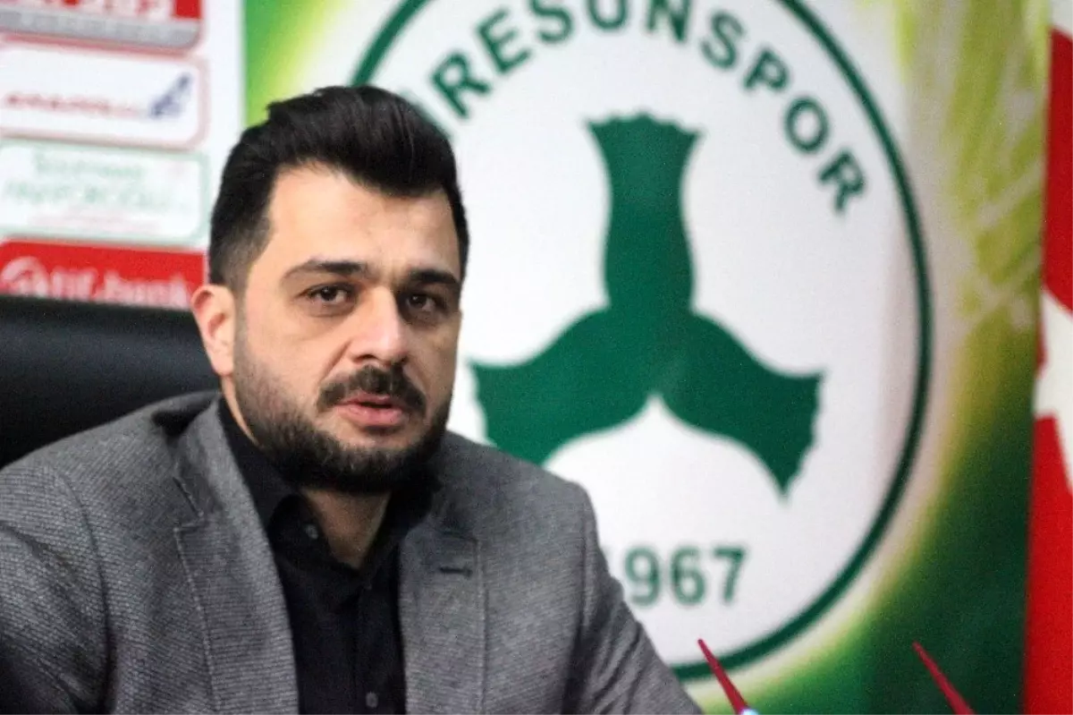 Giresunspor Başkanı Sacit Ali Eren: "Giresunspor tarihinin en desteksiz dönemini yaşıyor"