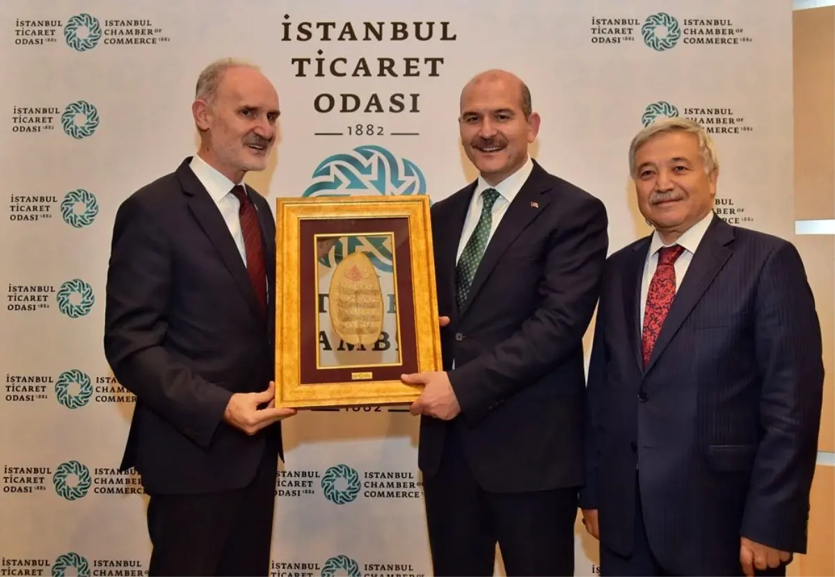 İçişleri Bakanı Süleyman Soylu İTO Meclisi\'ne konuk oldu