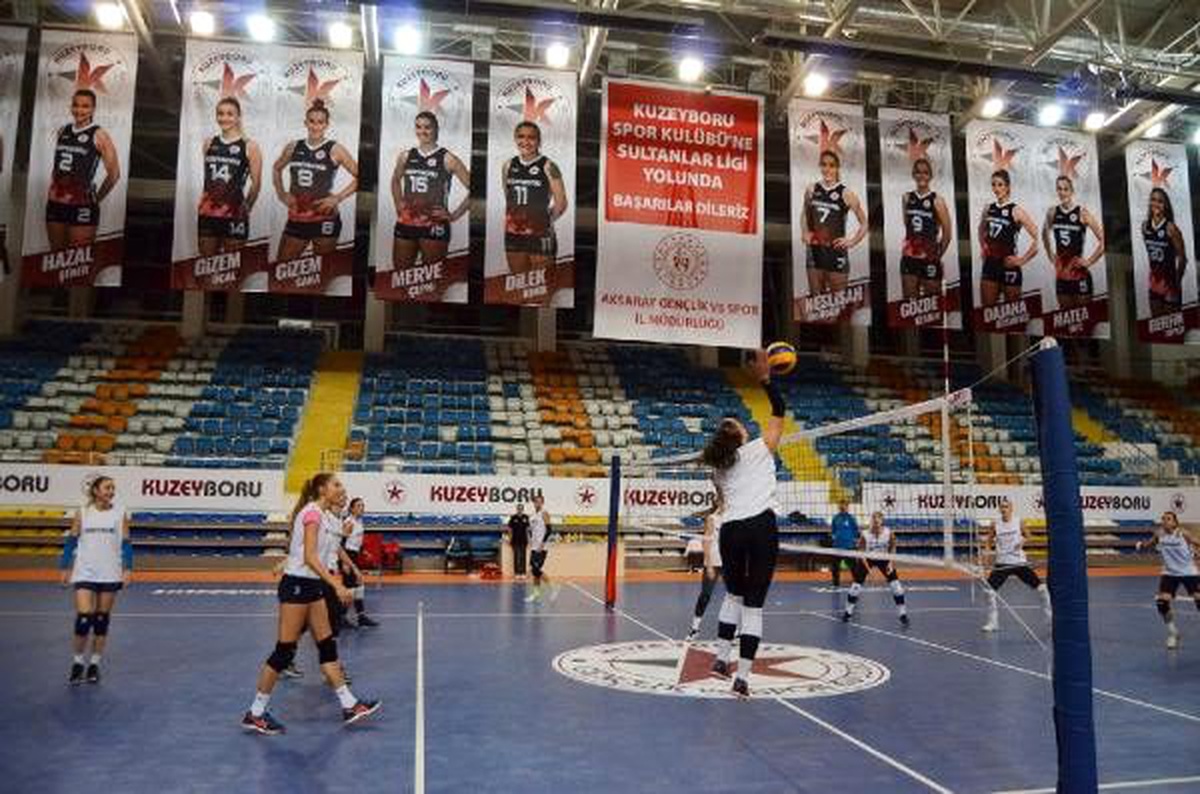 Kadın voleybolculardan Aksaray\'ı tanıtan kısa film