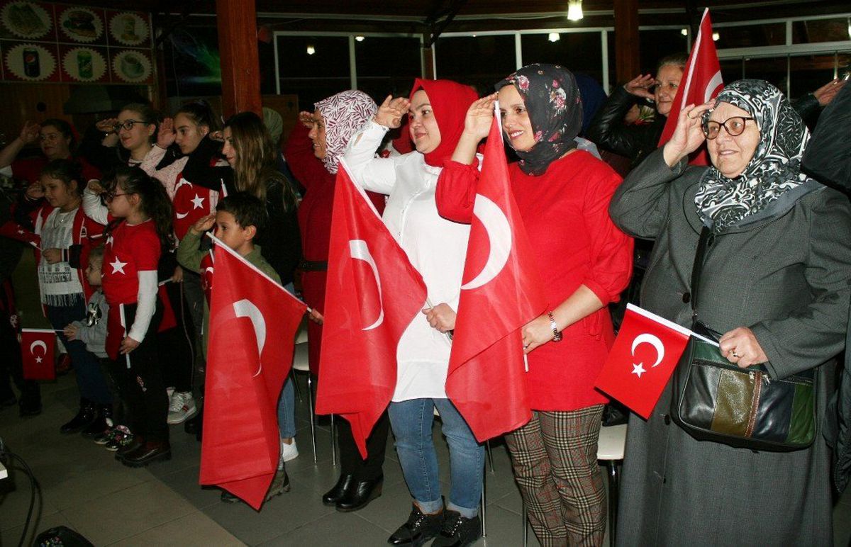 Kadınlar örnek davranışa imza attılar