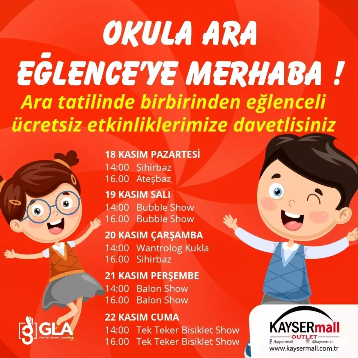 KAYSERmall Outlet, ara tatili hazırlıklarını tamamladı