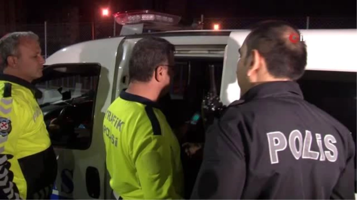 Polisten kaçmak isteyen sürücü 134 promil alkollü çıktı