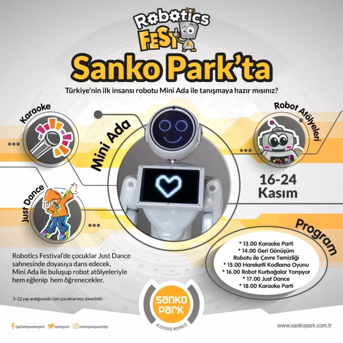 Robotıcs Fest Sanko Park\'ta