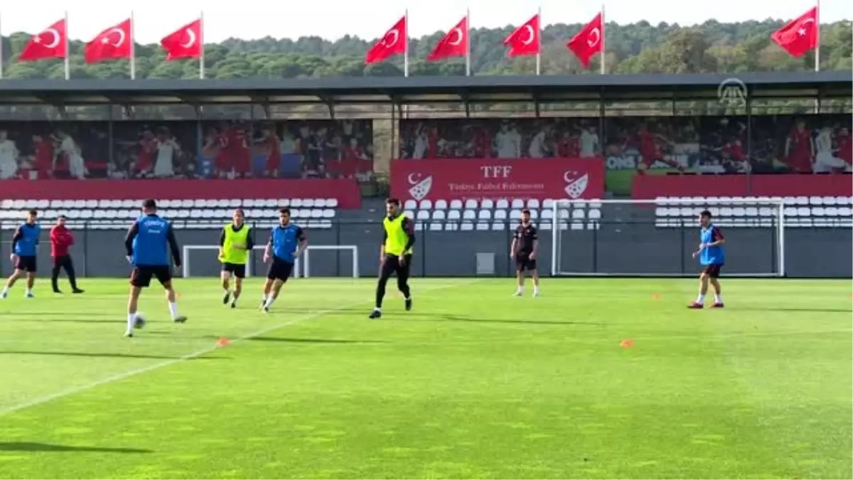 Ümit Milli Futbol Takımı, Andorra maçı hazırlıklarını sürdürdü