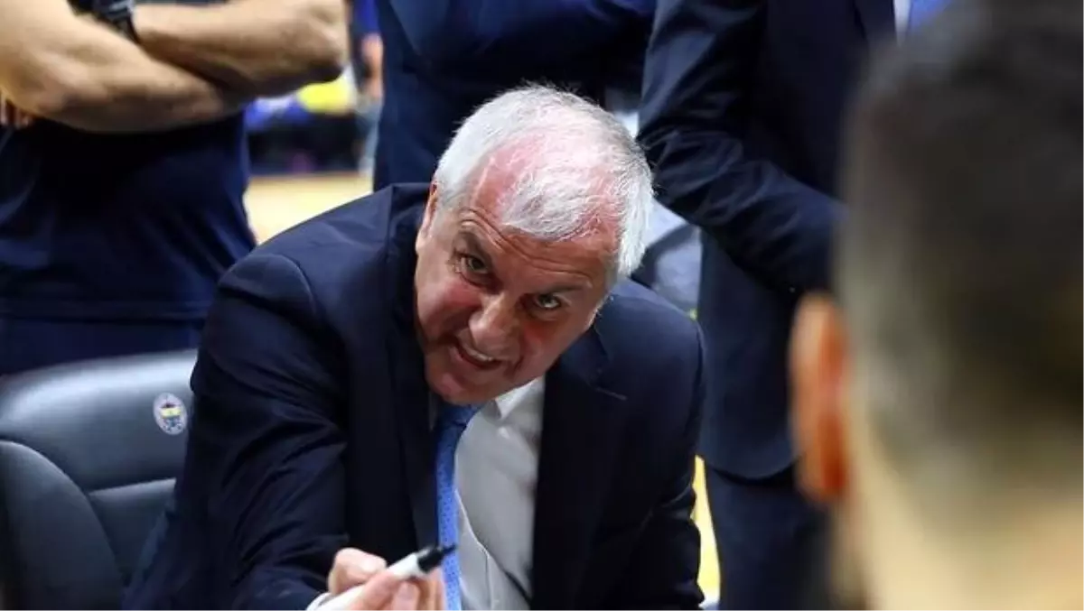 Zeljko Obradovic\'ten oyuncularına küfür