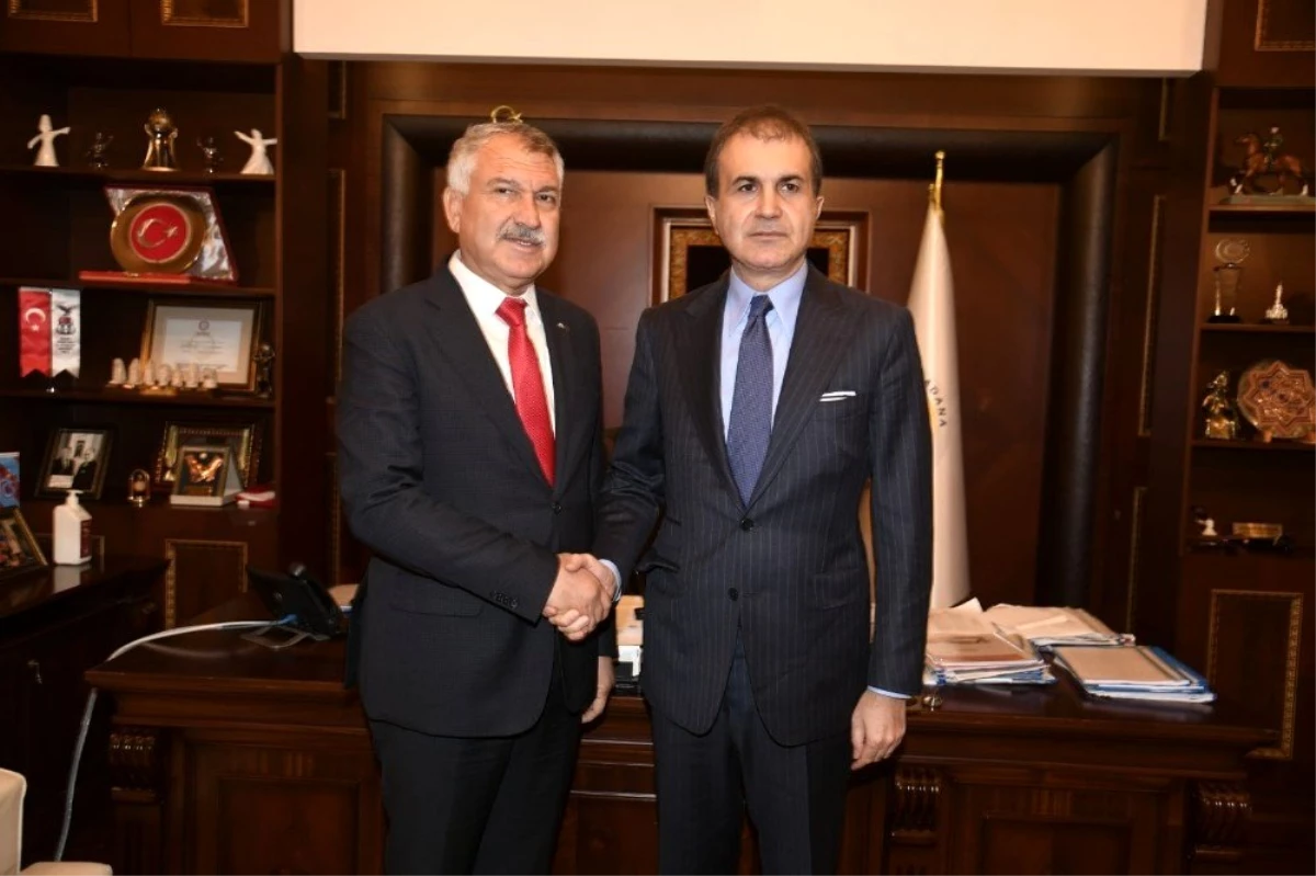AK Parti Sözcüsü Çelik, CHP\'li Adana Büyükşehir Belediyesini ziyaret etti