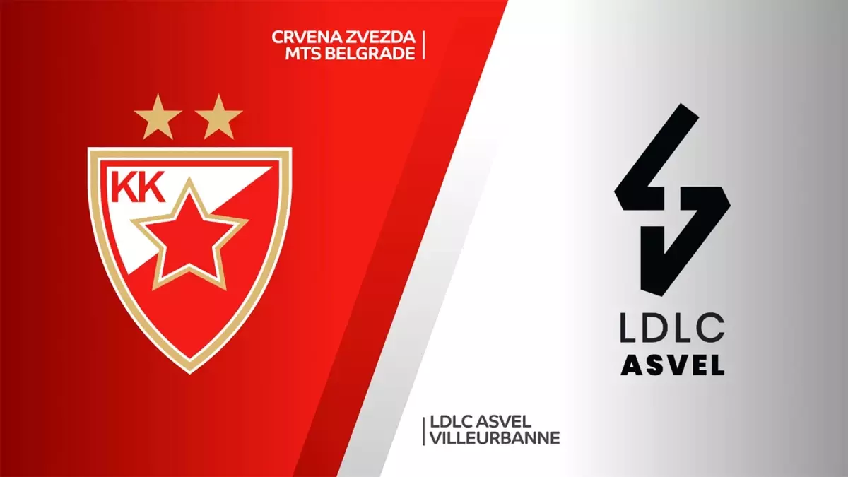 Crvena Zvezda mts Belgrade - LDLC ASVEL Villeurbanne Highlights | Turkish Airlines EuroLeague, RS...