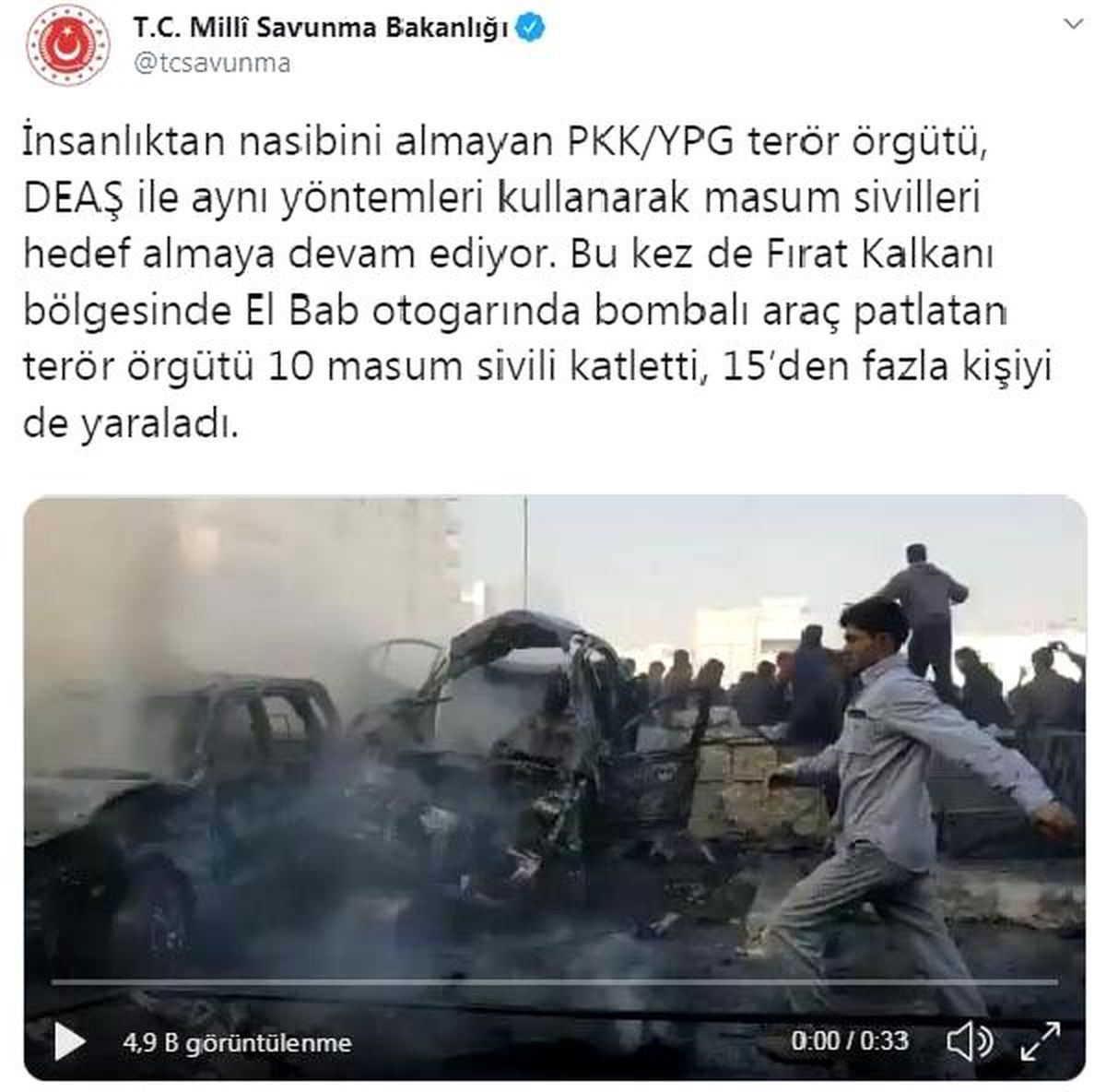 El Bab\'da bomba yüklü araçlı saldırı (2)