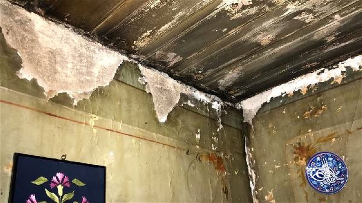 Kars\'taki Alman evi harabeye döndü