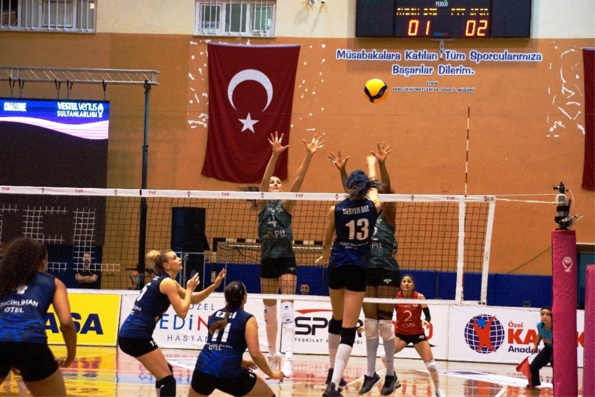 Vestel Venüs Sultanlar Ligi: Aydın Büyükşehir Belediyespor: 3 - PTT: 2