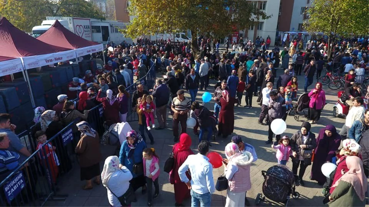 5 ton hamsi festivalde dağıtıldı