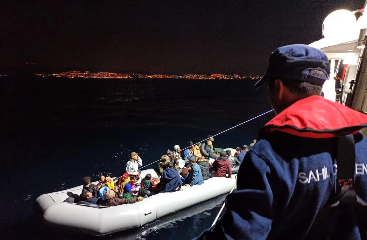 Aydın\'da 134 düzensiz göçmen yakalandı