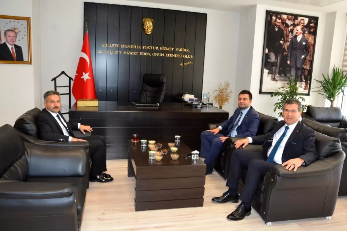 Başkanlar, Kaymakam Taşçı ile görüştü