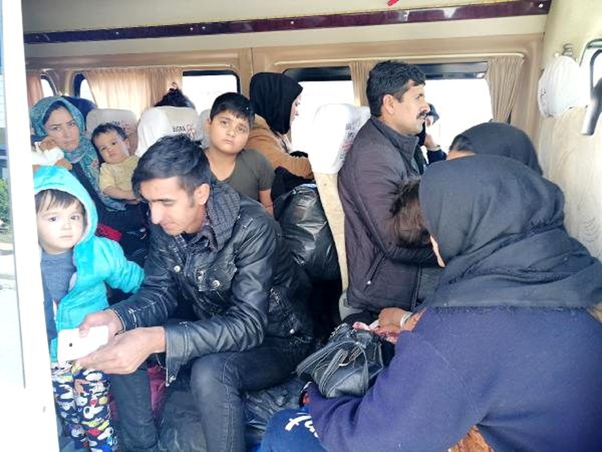 Çanakkale\'de 98 kaçak göçmen yakalandı