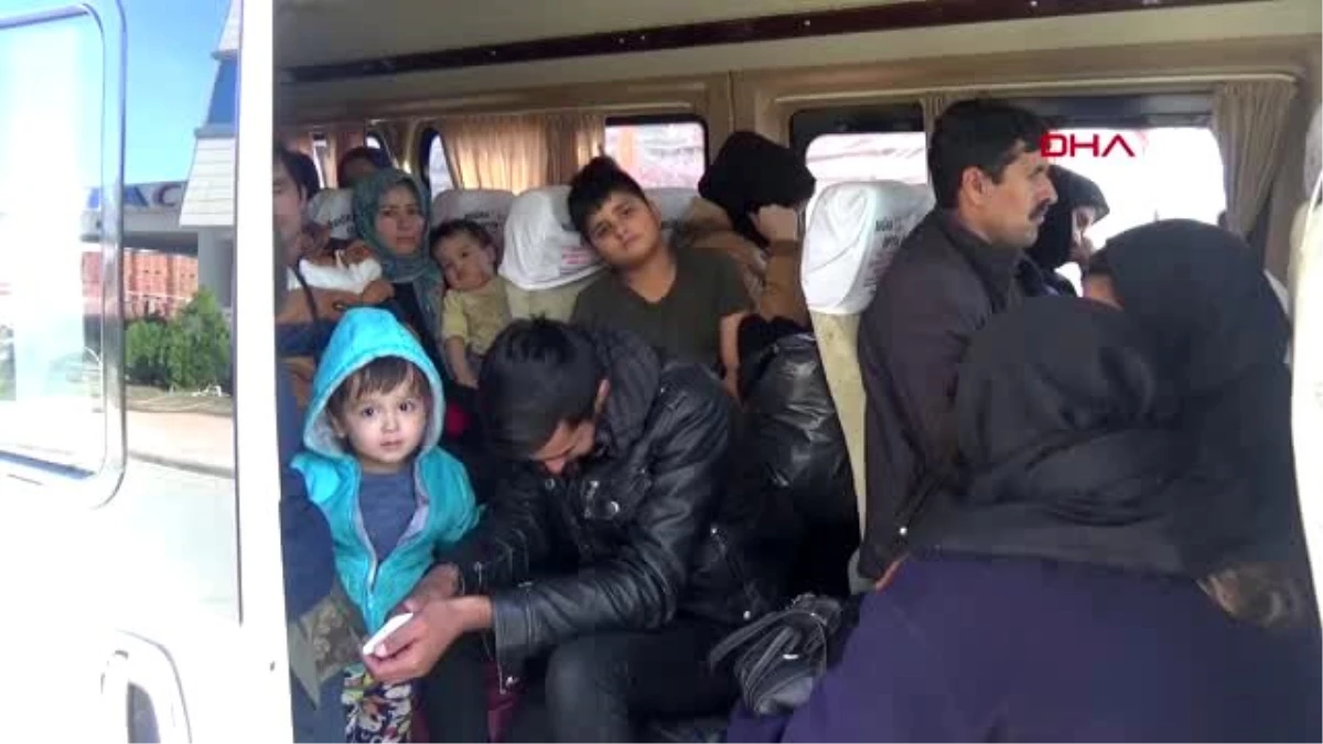 Çanakkale\'de 98 kaçak göçmen yakalandı