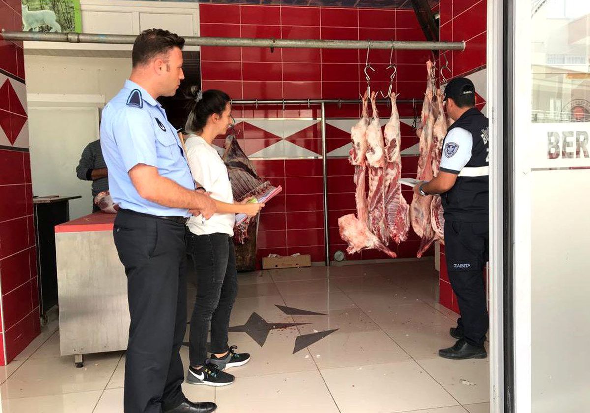 Mersin\'de kaçak et denetimi