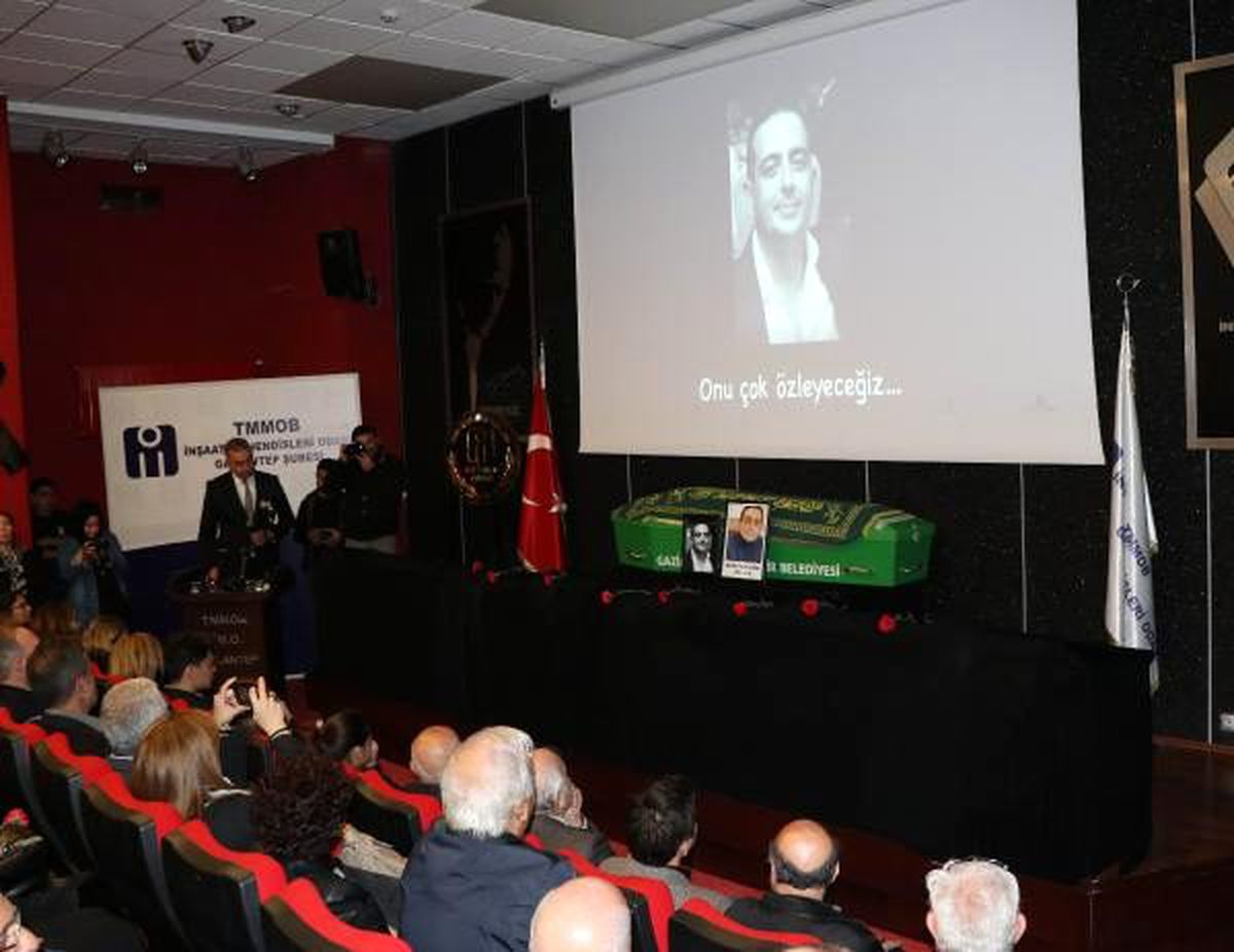 Mühendis Küçükcan için İMO\'da tören düzenlendi