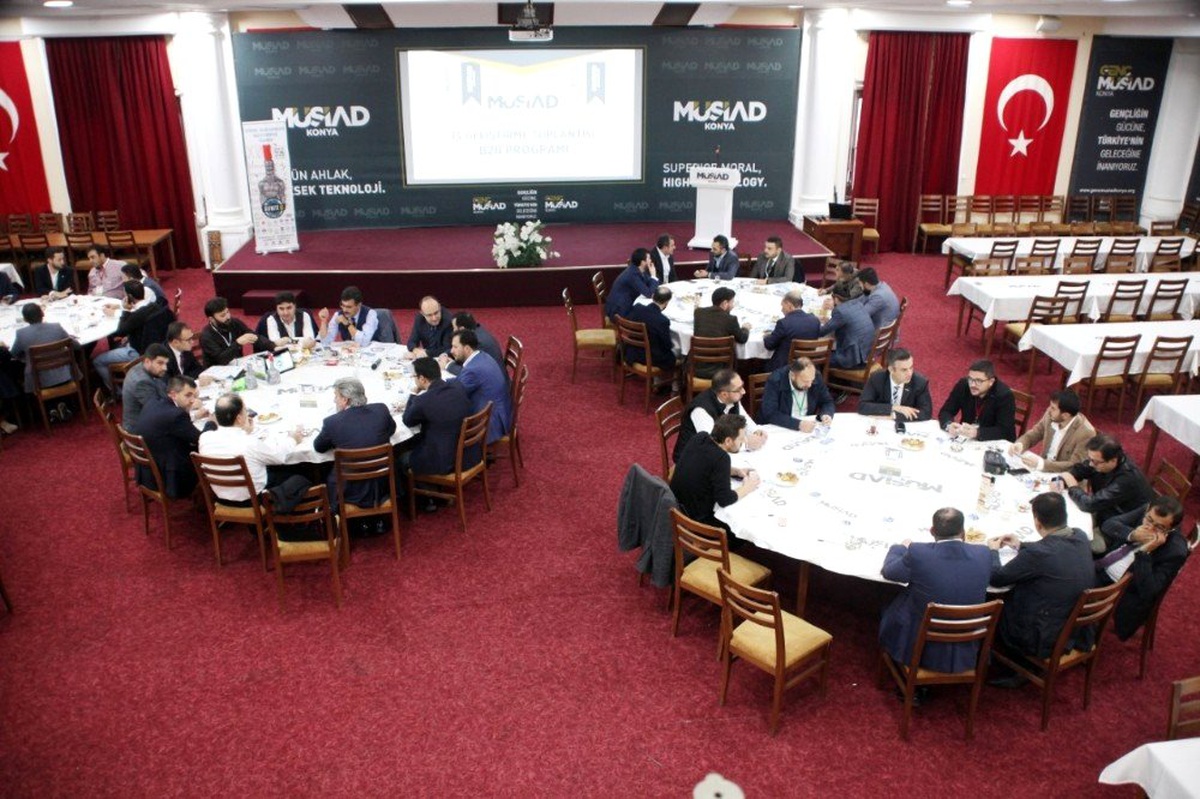 MÜSİAD Konya Şubesi\'nde İş Geliştirme Toplantısı düzenlendi
