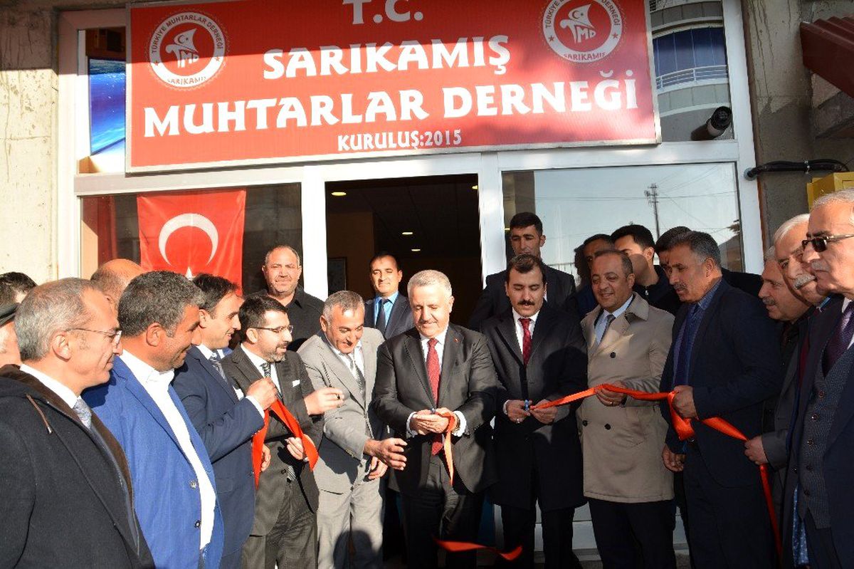 Sarıkamış\'ta Muhtarlar Derneği açıldı