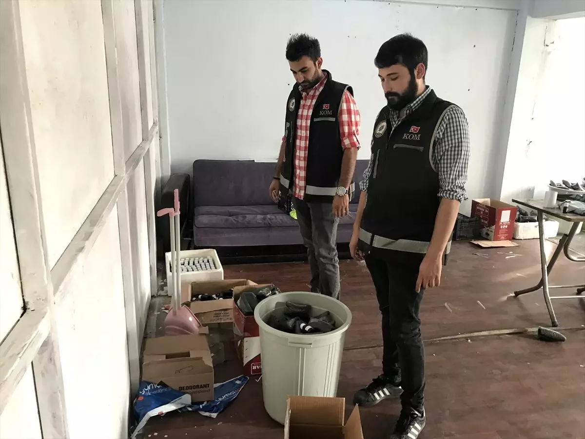 Adana\'da sahte içki üretiminde kullanılan kimyasal ürünler ele geçirildi
