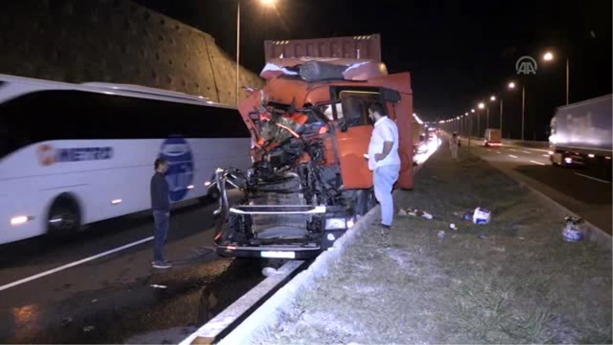 Anadolu Otoyolu\'nda zincirleme trafik kazası