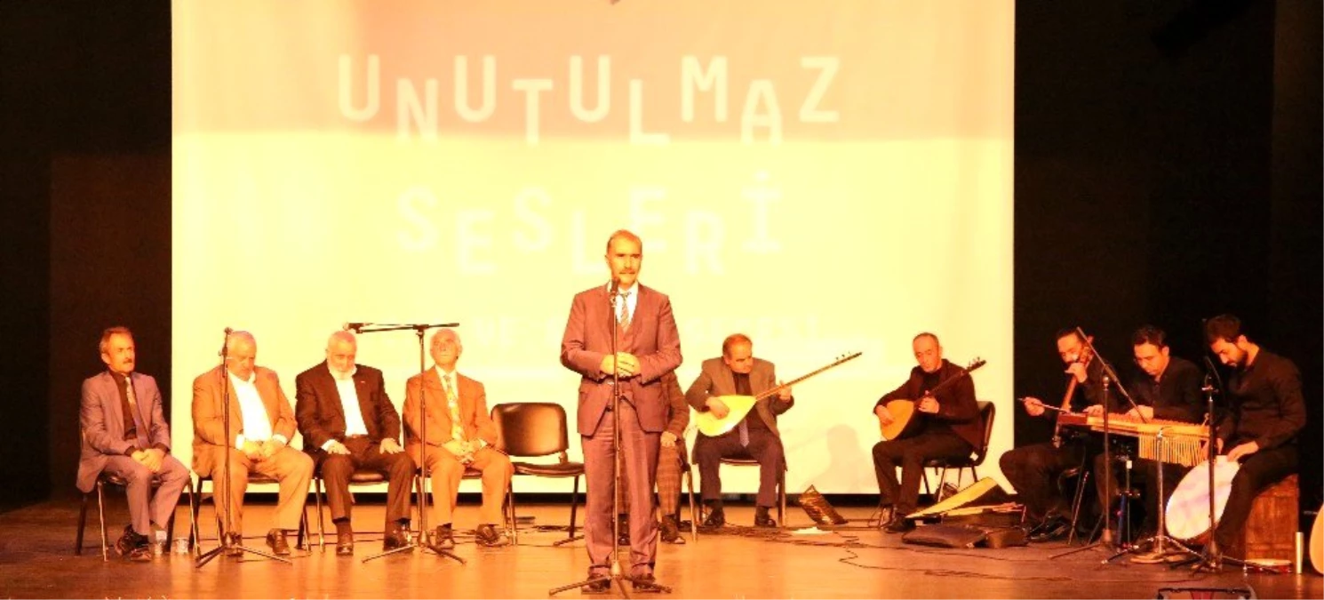 Büyükşehir\'den "Erzurum\'un Unutulmaz Sesleri" programı