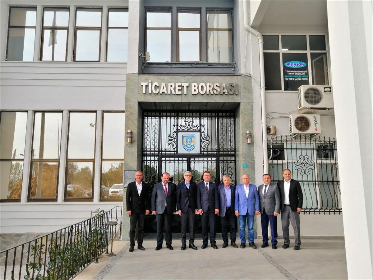 Güney Koreli iş heyetinden Bandırma Ticaret Borsasına ziyaret