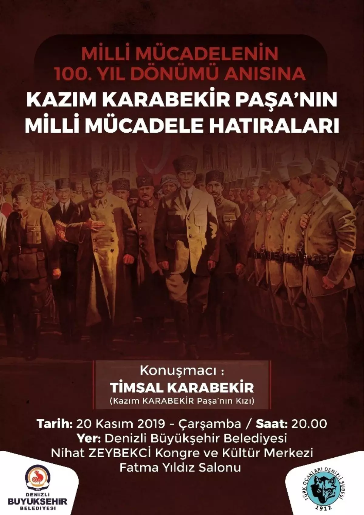 Kazım Karabekir\'in kızı babasını anlatacak