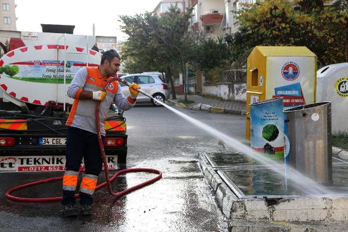 Maltepe\'de temizlik seferberliği başladı