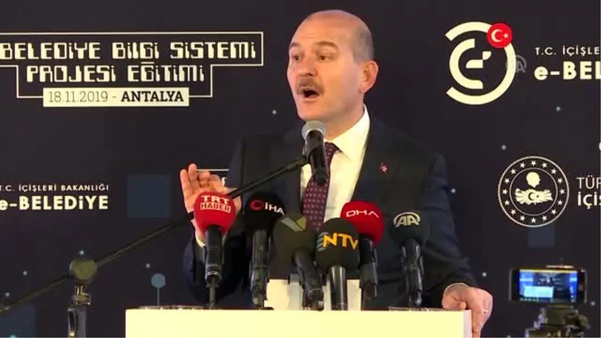 Soylu: "E-belediye sistemi, ortak veri tabanı projesidir"