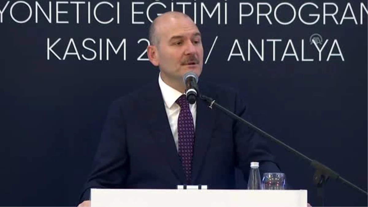 Soylu: "YİKOB\'lar net bir şekilde bir icraat birimidir"