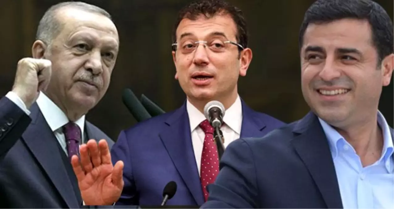 AK Parti\'nin "En beğenilen siyasetçi" anketinde İmamoğlu ve Demirtaş sürprizi