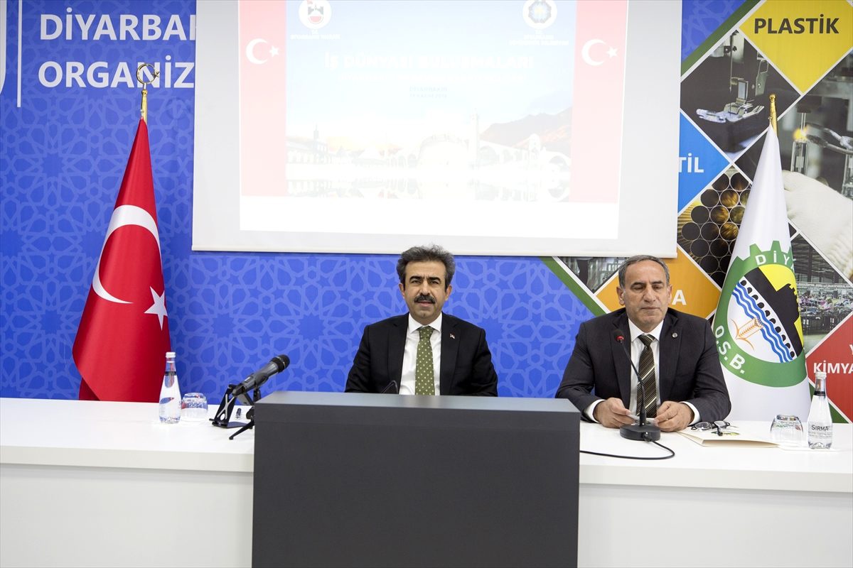 Diyarbakır\'da iş dünyası temsilcileri buluştu
