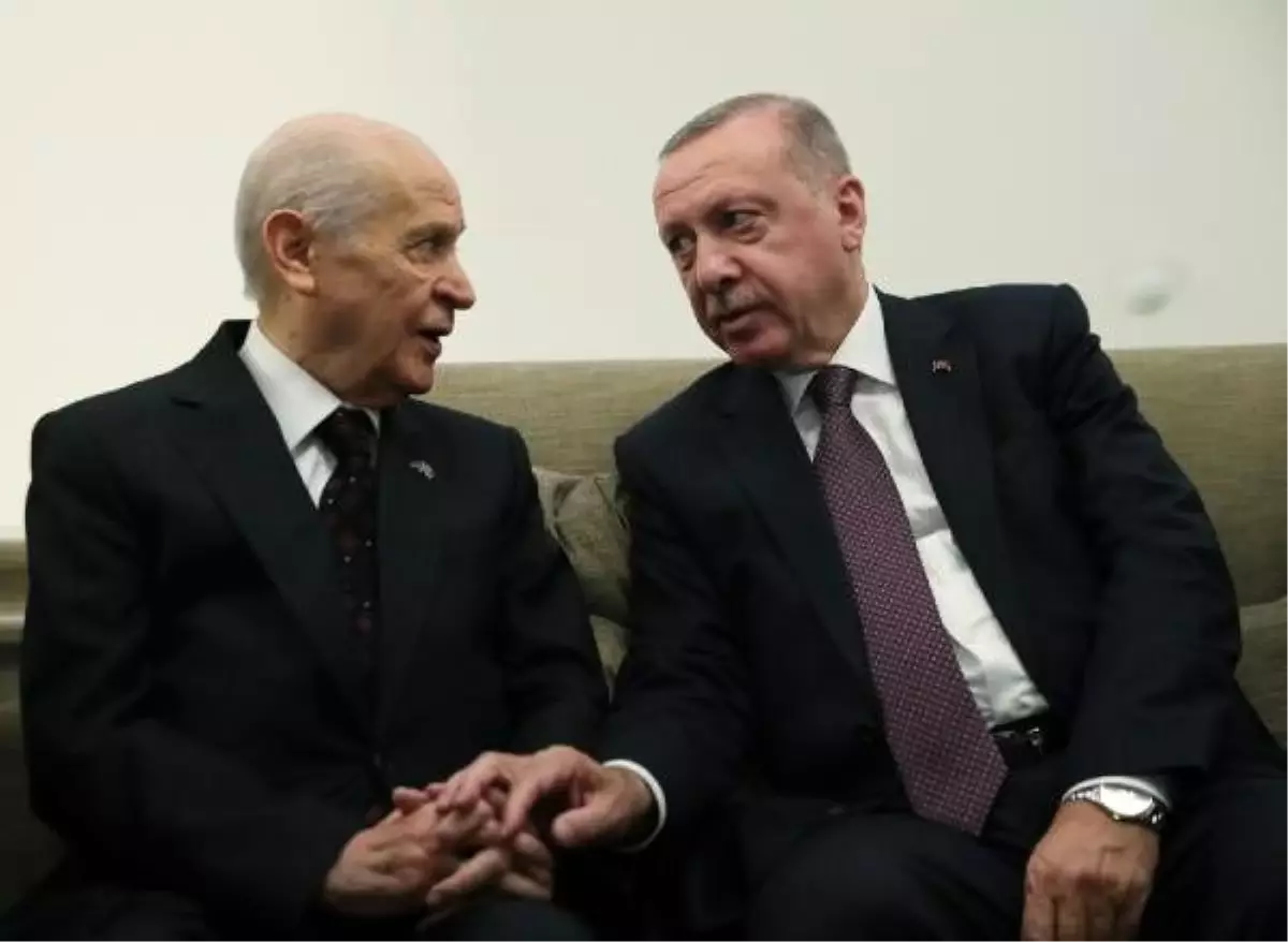 Erdoğan, Meclis\'te Bahçeli ile görüştü