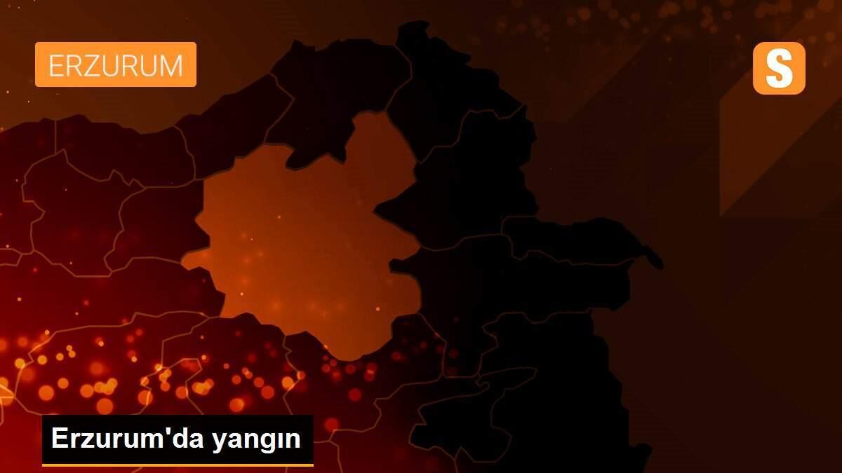 Erzurum\'da yangın