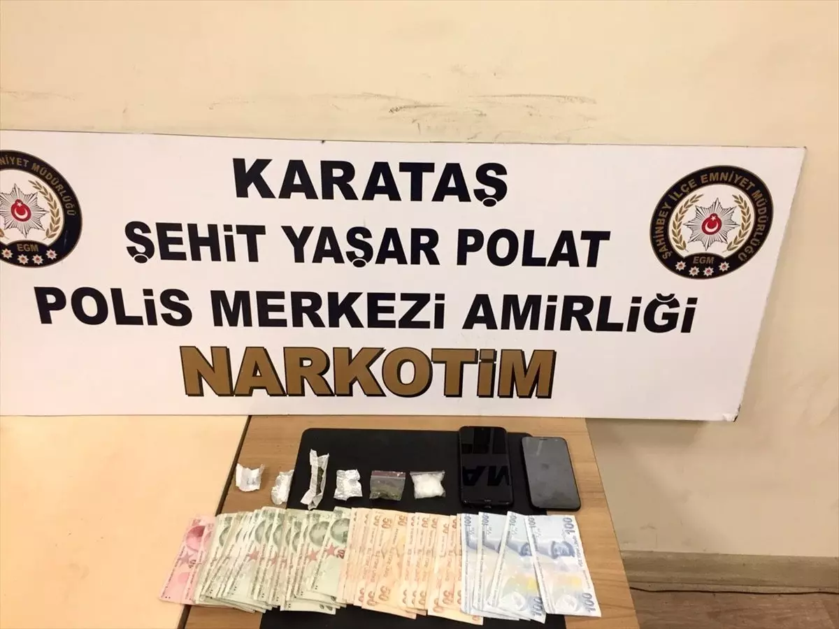 Gaziantep\'teki uyuşturucu operasyonunda 2 şüpheli yakalandı